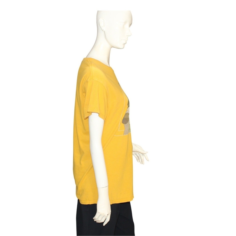 Naruto Shippuden Men's Md Yellow Graphic T-Shirt – Flaws - Small Holes - Picture 3 of 11